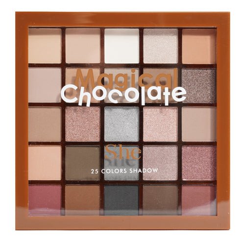 S.he Makeup Magical Chocolate Palette 1.12oz/ 32g - ikatehouse