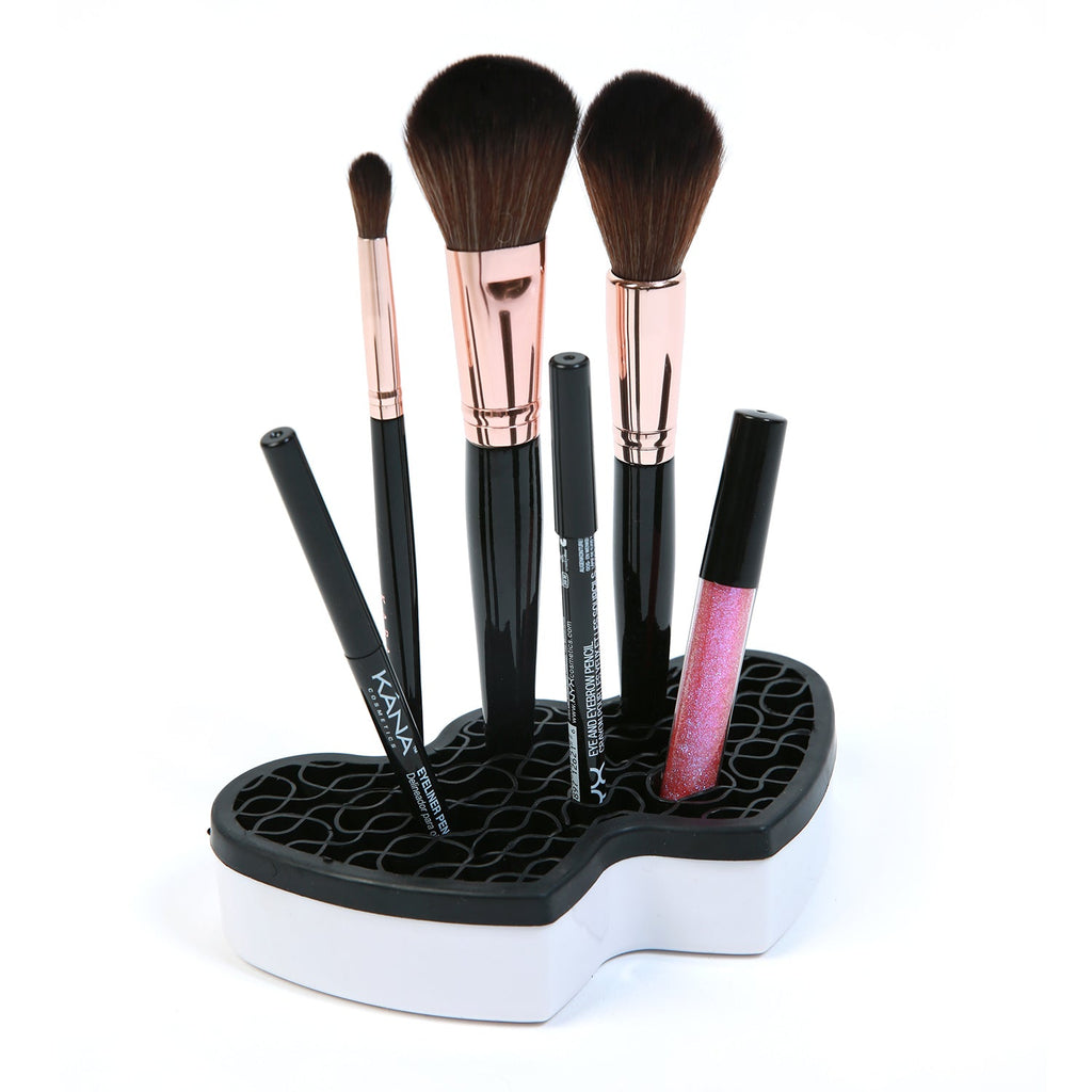 S.he Makeup Silicone Makeup Brush Holder - ikatehouse