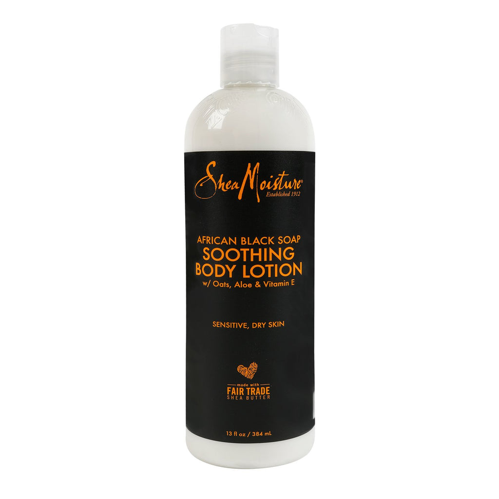 Shea Moisture African Black Soap Soothing Body Lotion 13oz - ikatehouse