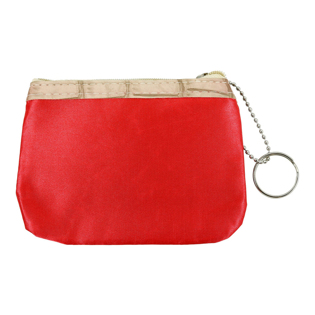 Small Plain Color Coin Pouch - Assorted Color - ikatehouse