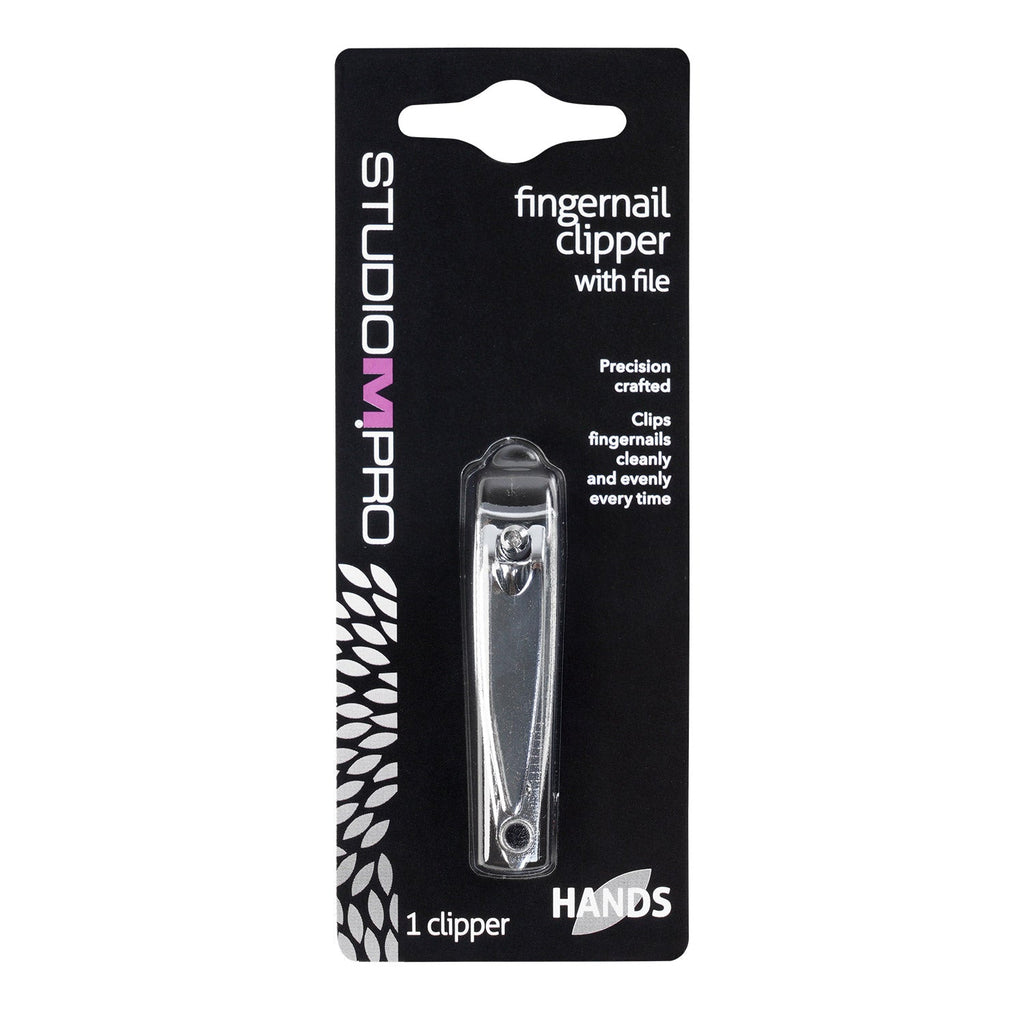 Studio M Pro Fingernail Clippers With File - ikatehouse