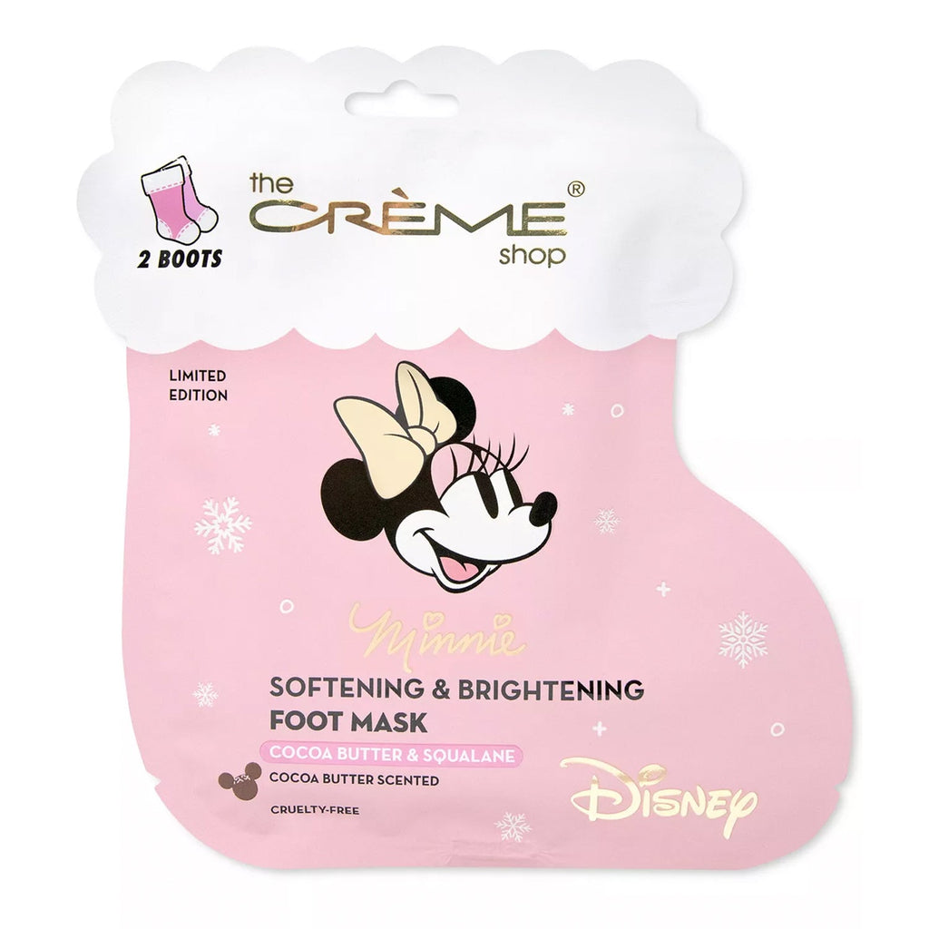 The Creme Shop Disney Minnie Softening & Brightening Foot Mask - ikatehouse