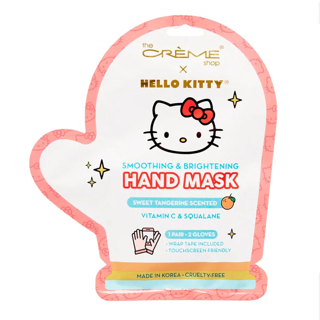The Creme Shop Hello Kitty Hand Mask with Vitamin C & Squalane - ikatehouse