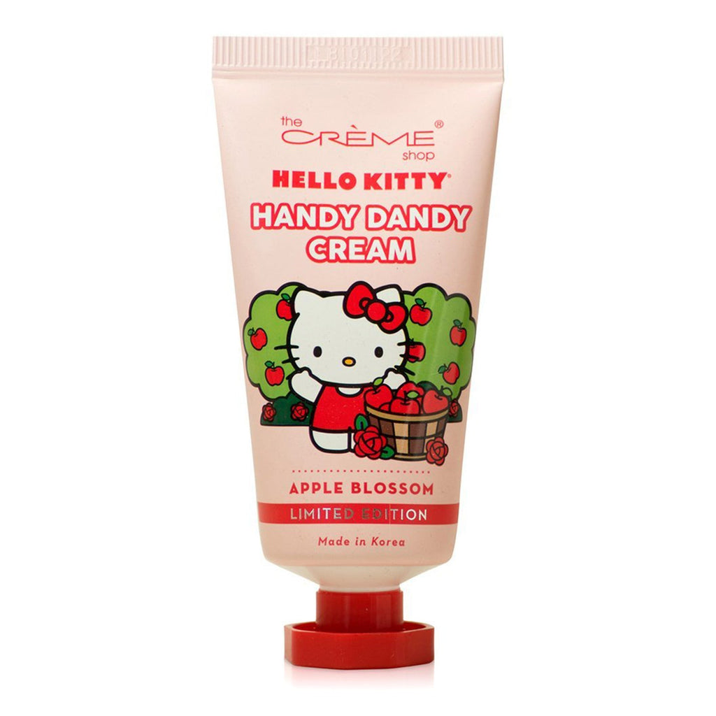 The Creme Shop Hello Kitty Handy Dandy Hand Cream Apple Blossom 1.69oz - ikatehouse