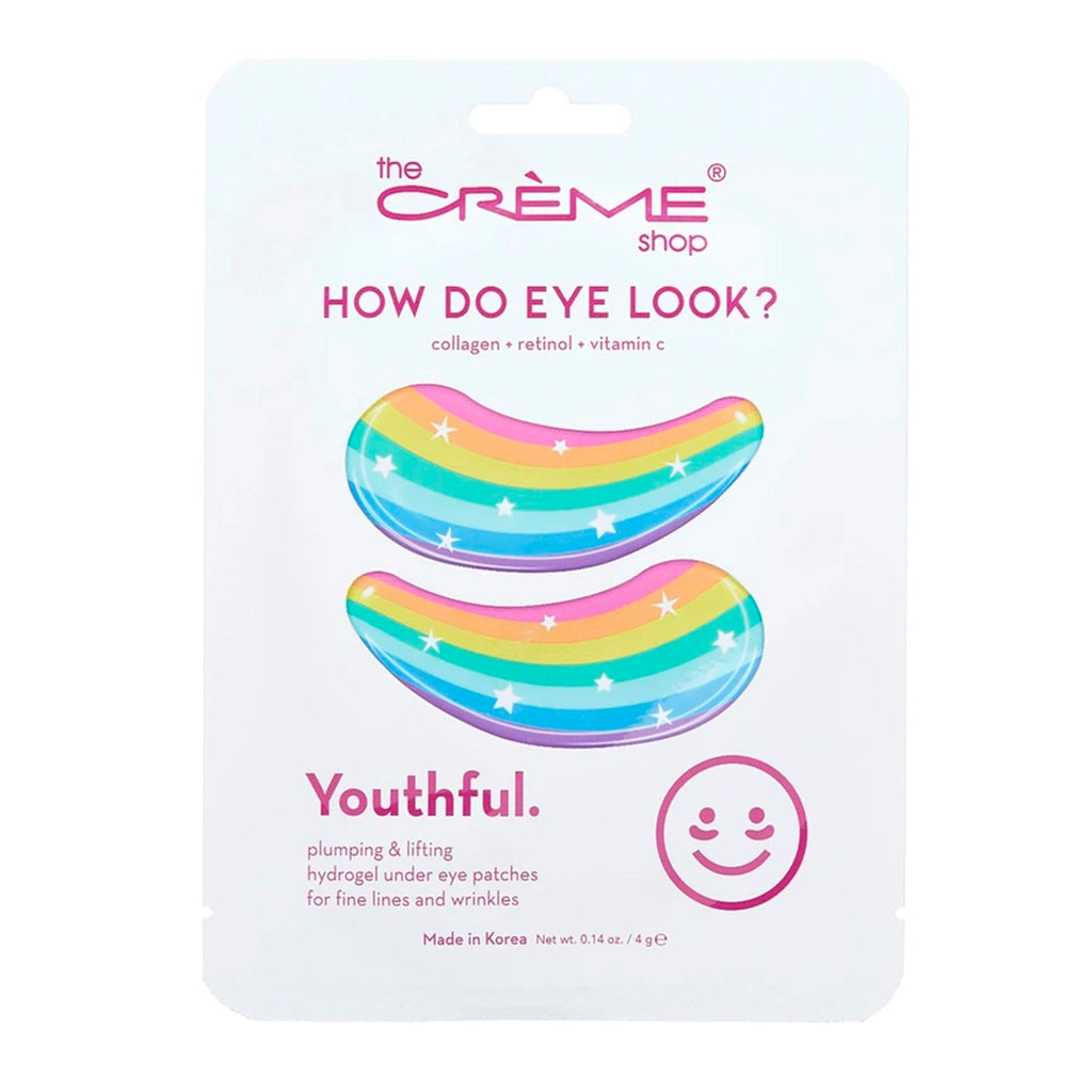 The Creme Shop How Do Eye Look Youthful Hydrogel Under Eye Patches for Plumping n Lifting - ikatehouse