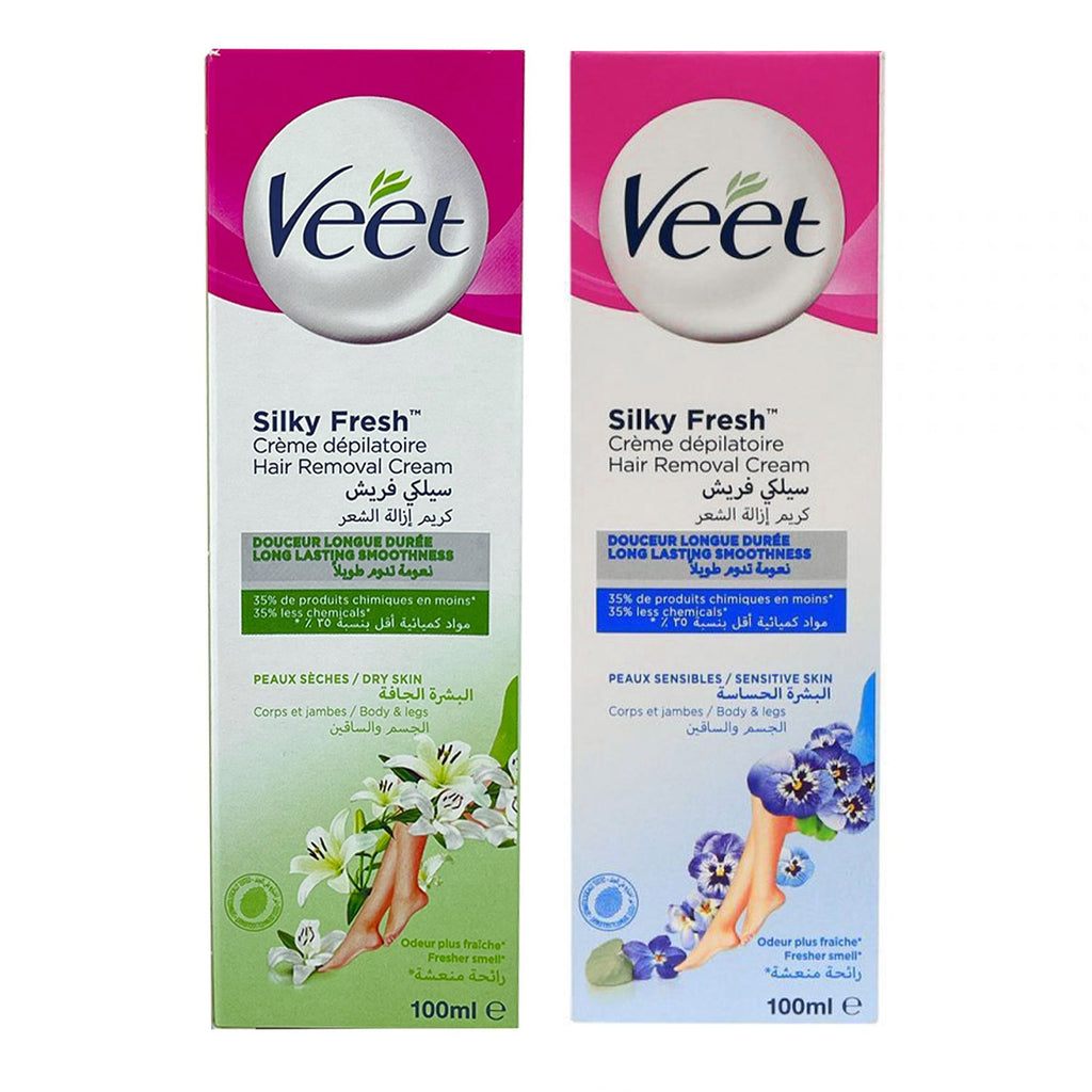 Veet Silky Fresh Hair Removal Cream 100ml - ikatehouse