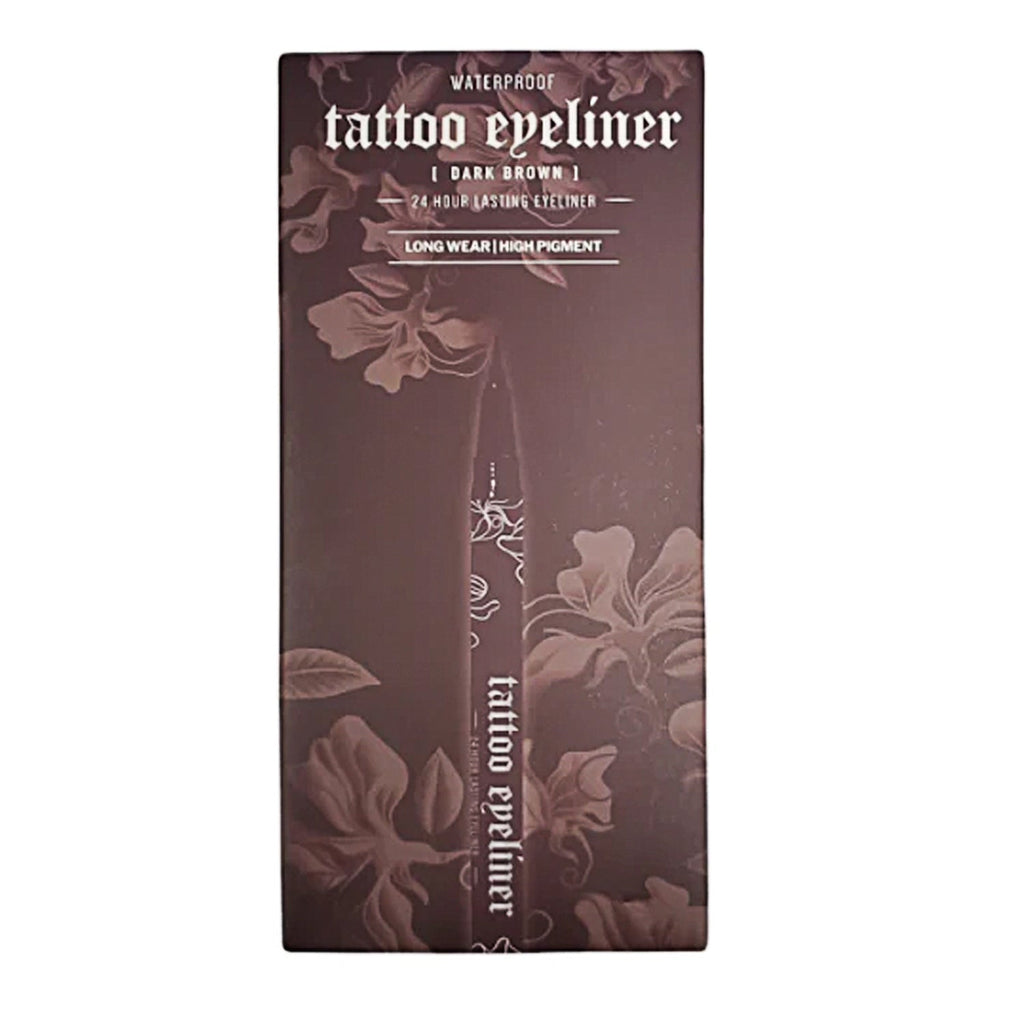 Waterproof Tattoo Eyeliner Pen Dark Brown - ikatehouse