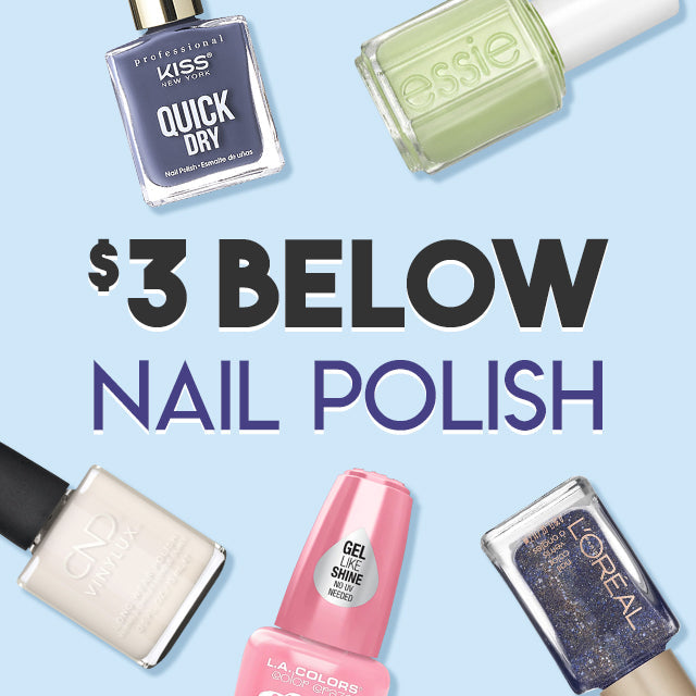$3 BELOW NAIL POLISH - ikatehouse