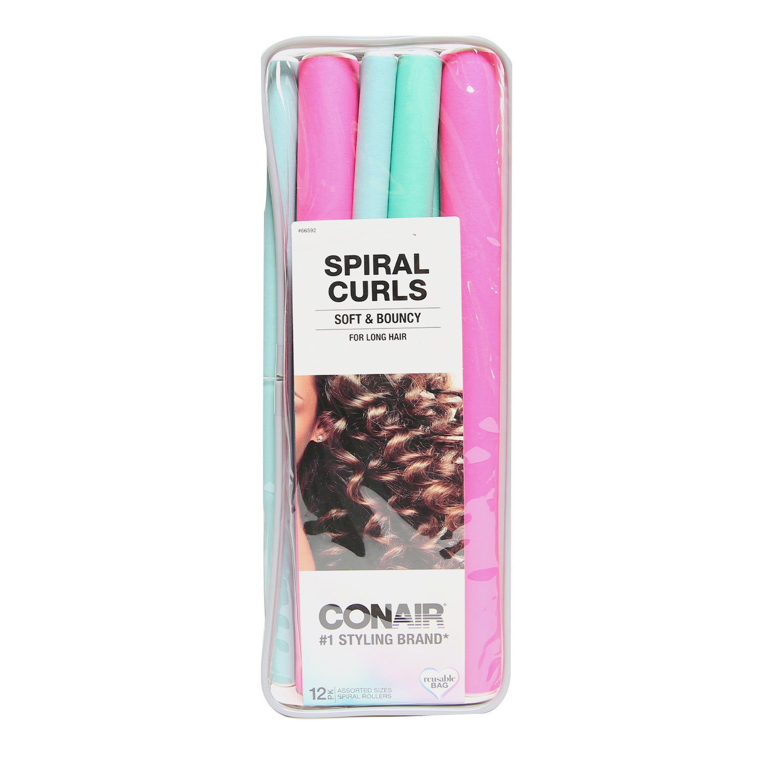 Conair Curls Spiral Rollers 12pcs