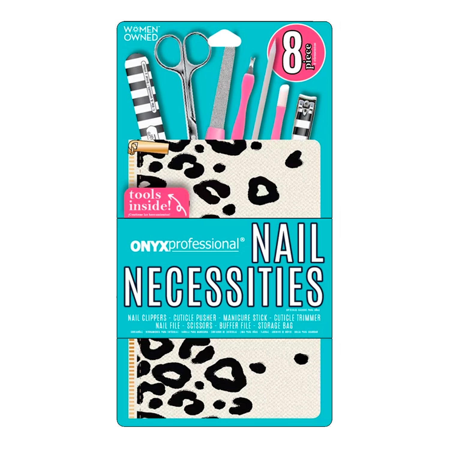Onyx Nail Necessities Nail Care Kit 8pcs – ikatehouse