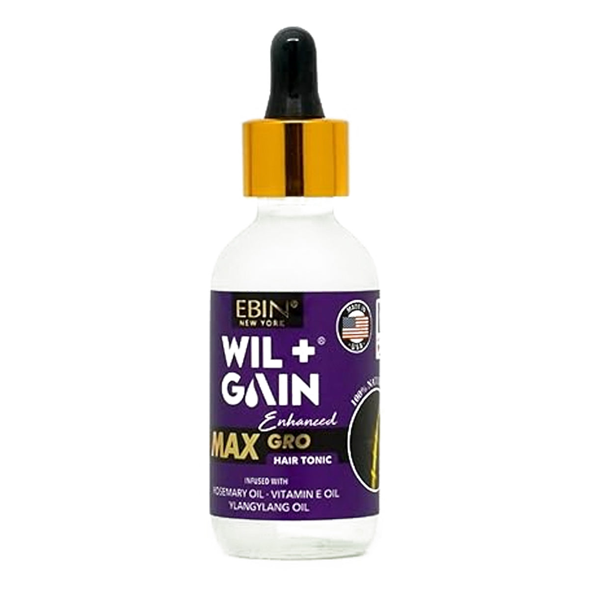 Ebin New York Wil+Gain Max Gro Hair Tonic 2oz/60ml – ikatehouse