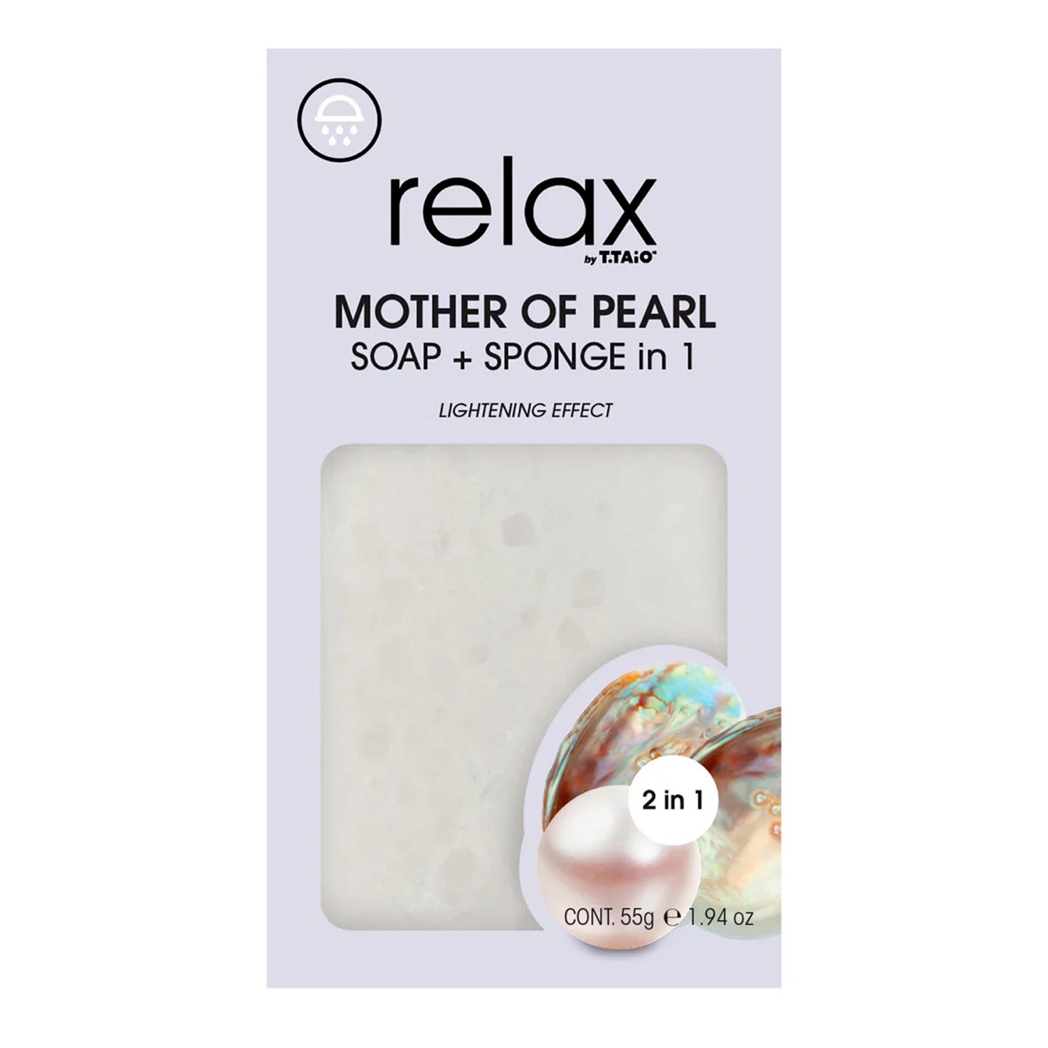 Relax 2-in-1 Bar Soap & Sponge 1.94oz/ 55g – ikatehouse