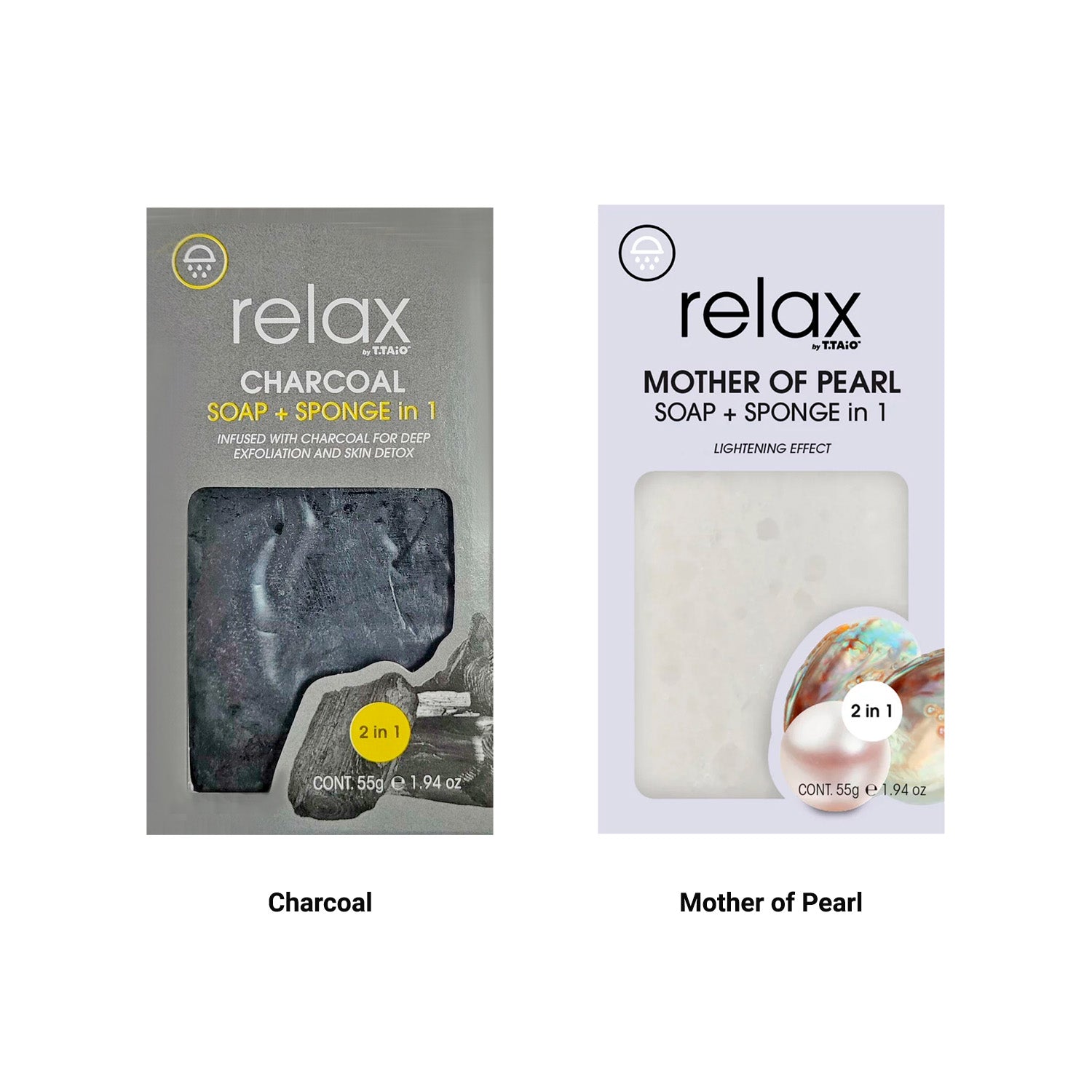 Relax 2-in-1 Bar Soap & Sponge 1.94oz/ 55g – ikatehouse