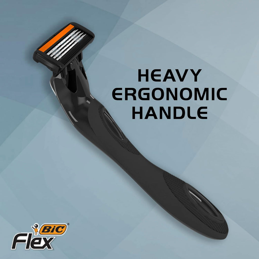 Bic Hybrid Flex 4 Titanium 1 Handle with 8 Blades Value Pack - ikatehouse