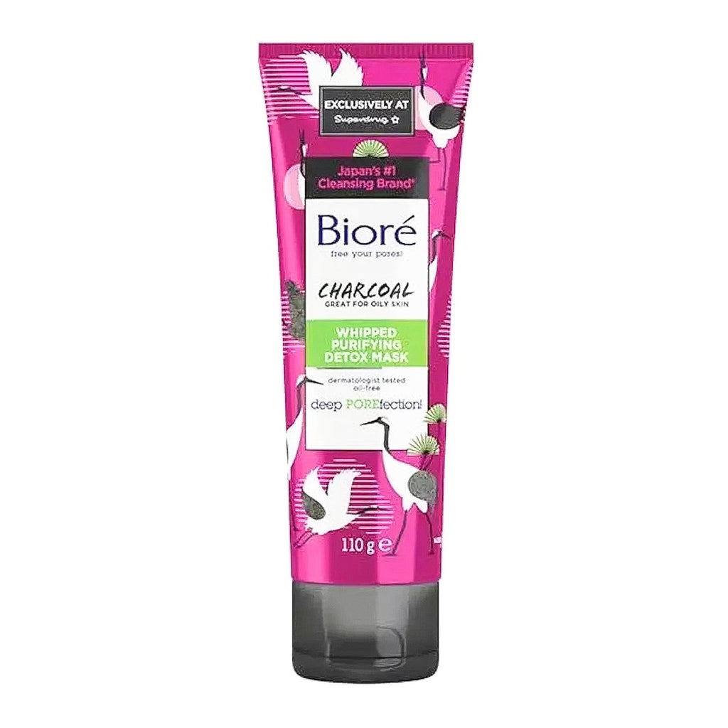 Biore Charcoal Whipped Purifying Mask 3.9oz/ 110g - ikatehouse