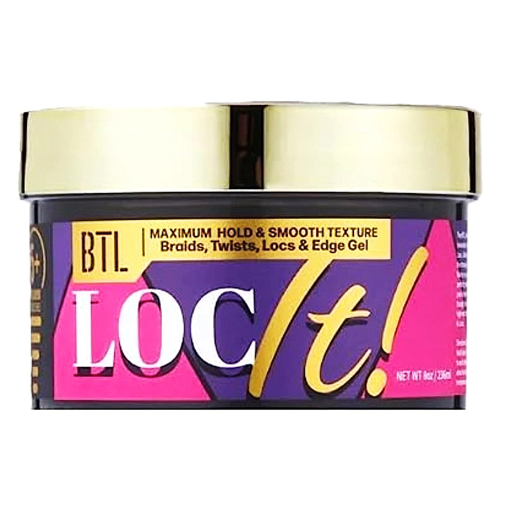 BTL Loc It! Braiders Gel Maximum Hold 8oz - ikatehouse