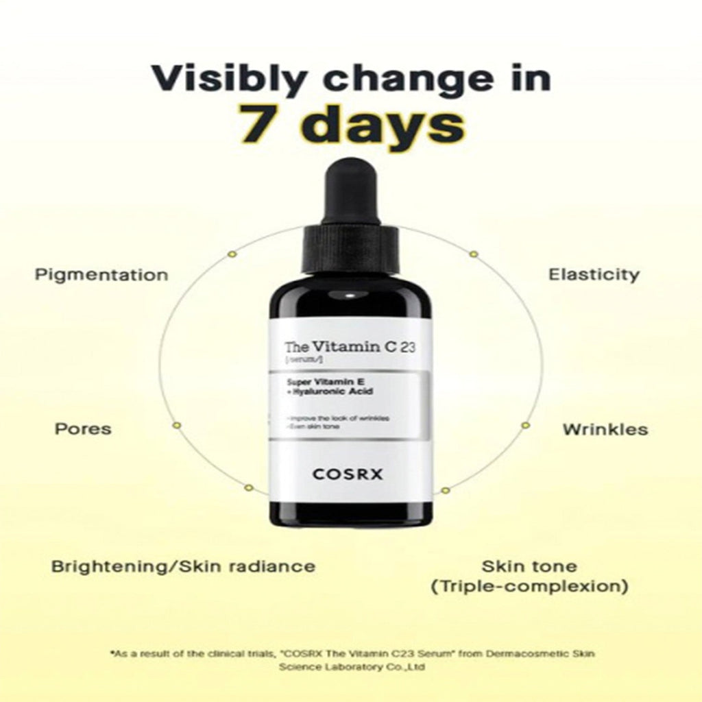 Cosrx The Vitamin C & Vitamin E & Hyaluronic Acid Serum 0.67oz/20ml - ikatehouse