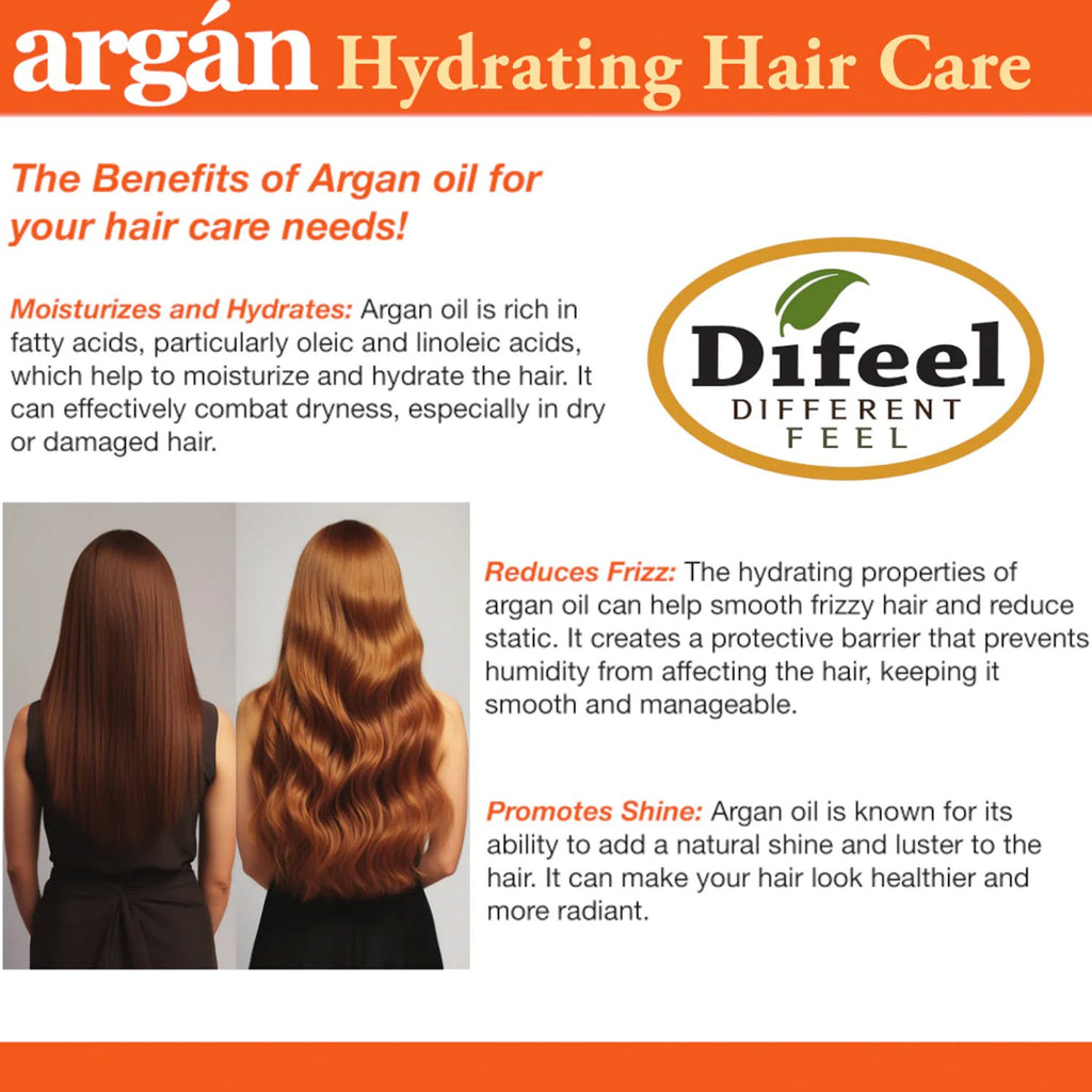 Difeel Argan Leave-In Conditioning Spray 8oz/ 237ml - ikatehouse