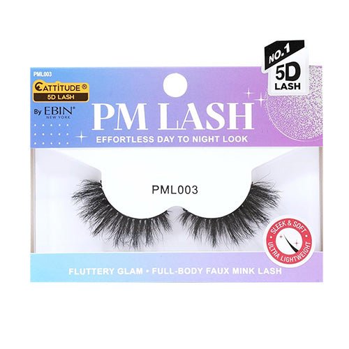 Ebin New York Cattitude 5D PM Lashes - ikatehouse