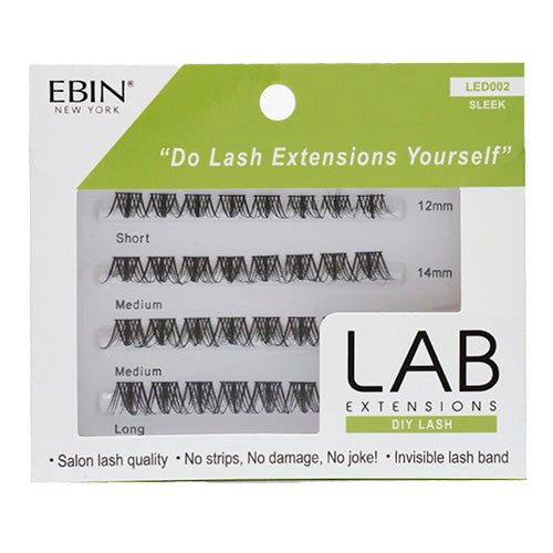 Ebin New York LAB Extensions DIY Lashes - ikatehouse