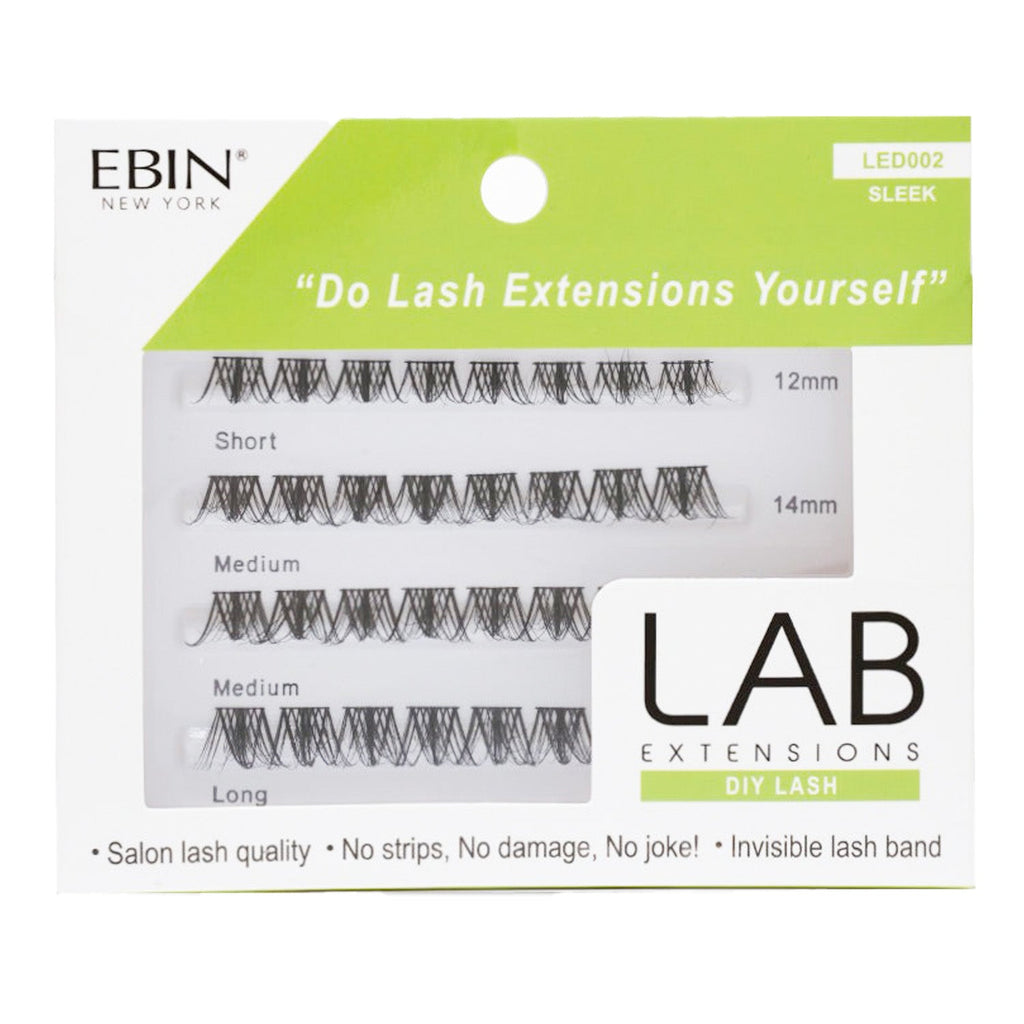 Ebin New York LAB Extensions DIY Lashes - ikatehouse