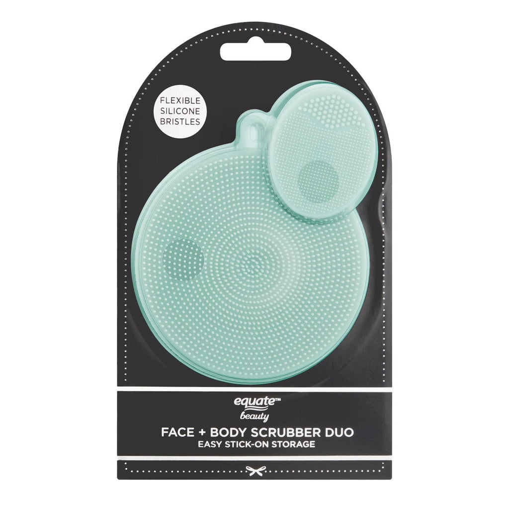 Equate Beauty Face & Body Duo Scrubber - ikatehouse