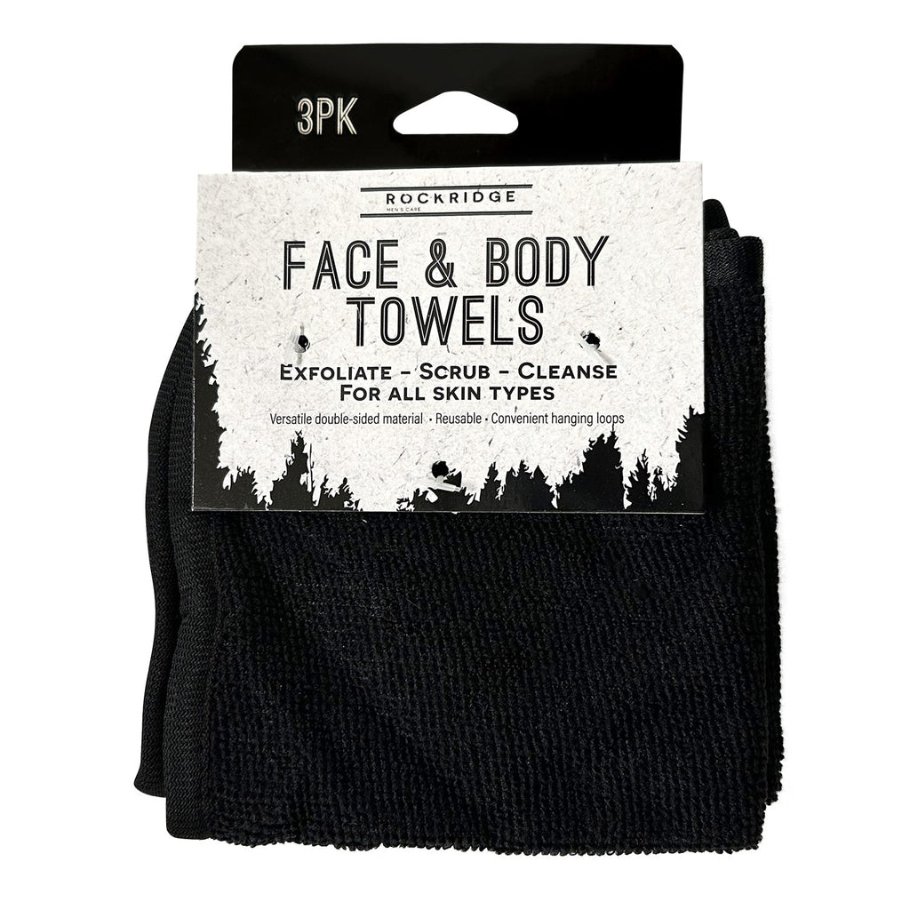Face & Body Towels 3 pk - ikatehouse