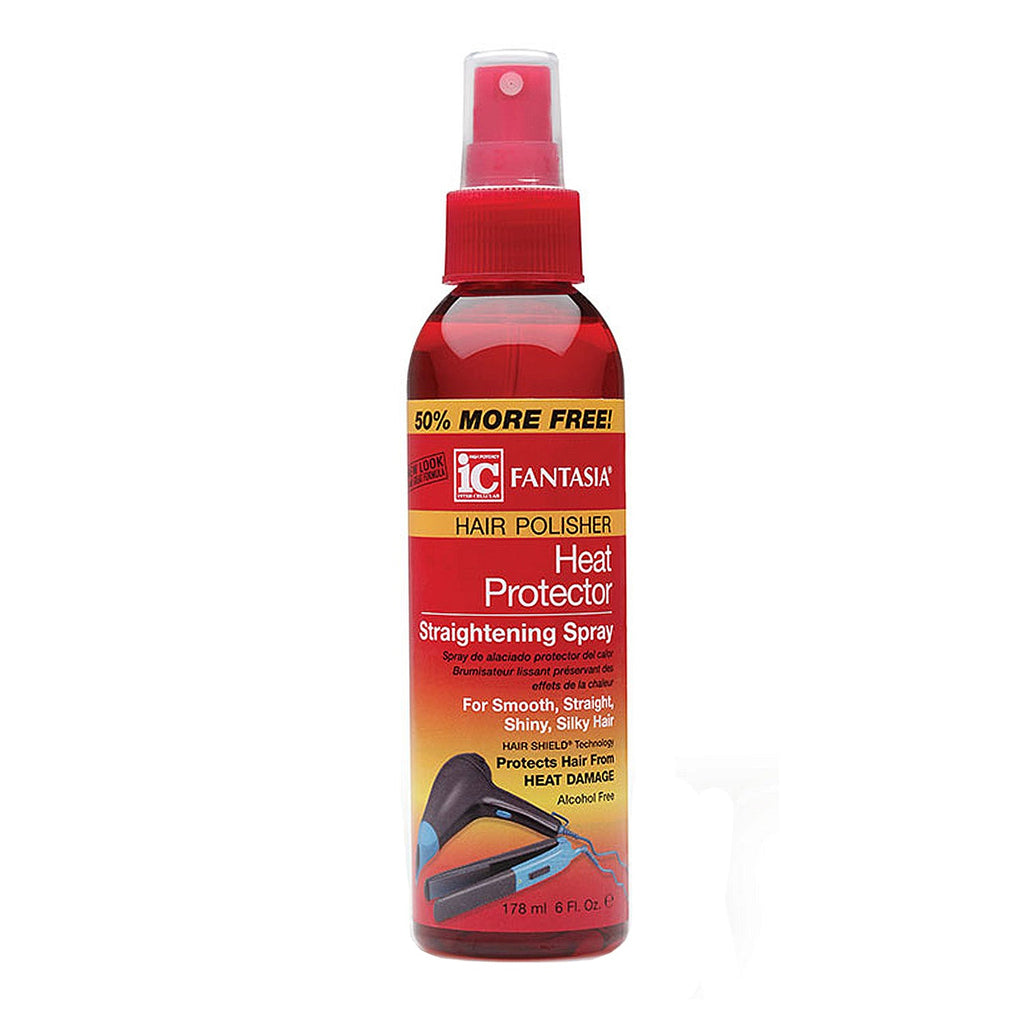 Fantasia IC Hair Polisher Heat Protector Straightening Spray 6oz - ikatehouse