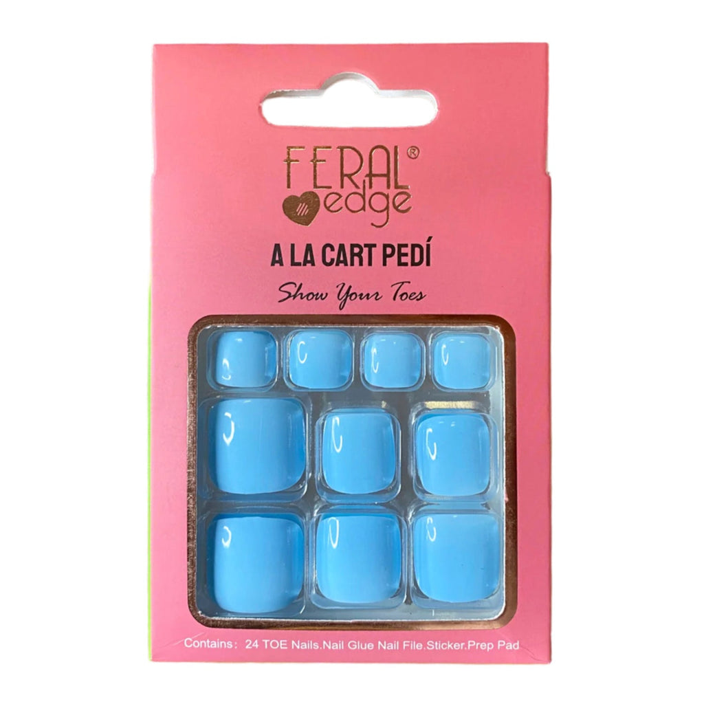 Feral Edge Ala Cart Pedi Toe Nails 24Toe Nails - ikatehouse