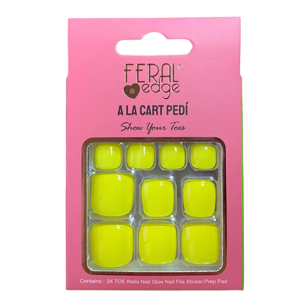 Feral Edge Ala Cart Pedi Toe Nails 24Toe Nails - ikatehouse