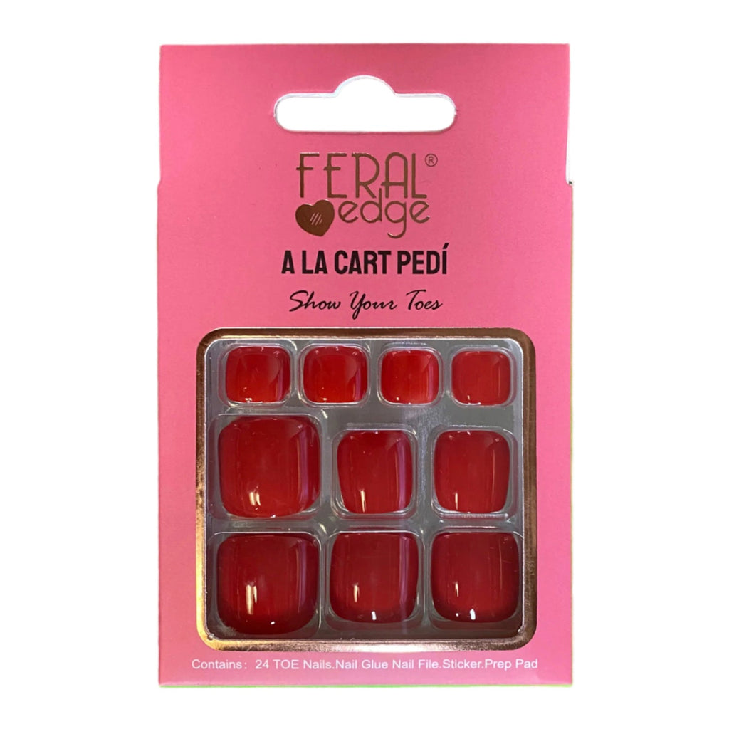 Feral Edge Ala Cart Pedi Toe Nails 24Toe Nails - ikatehouse