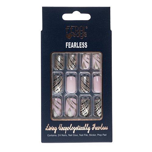 Feral Edge Fearless Long Nails 24 Nails - ikatehouse