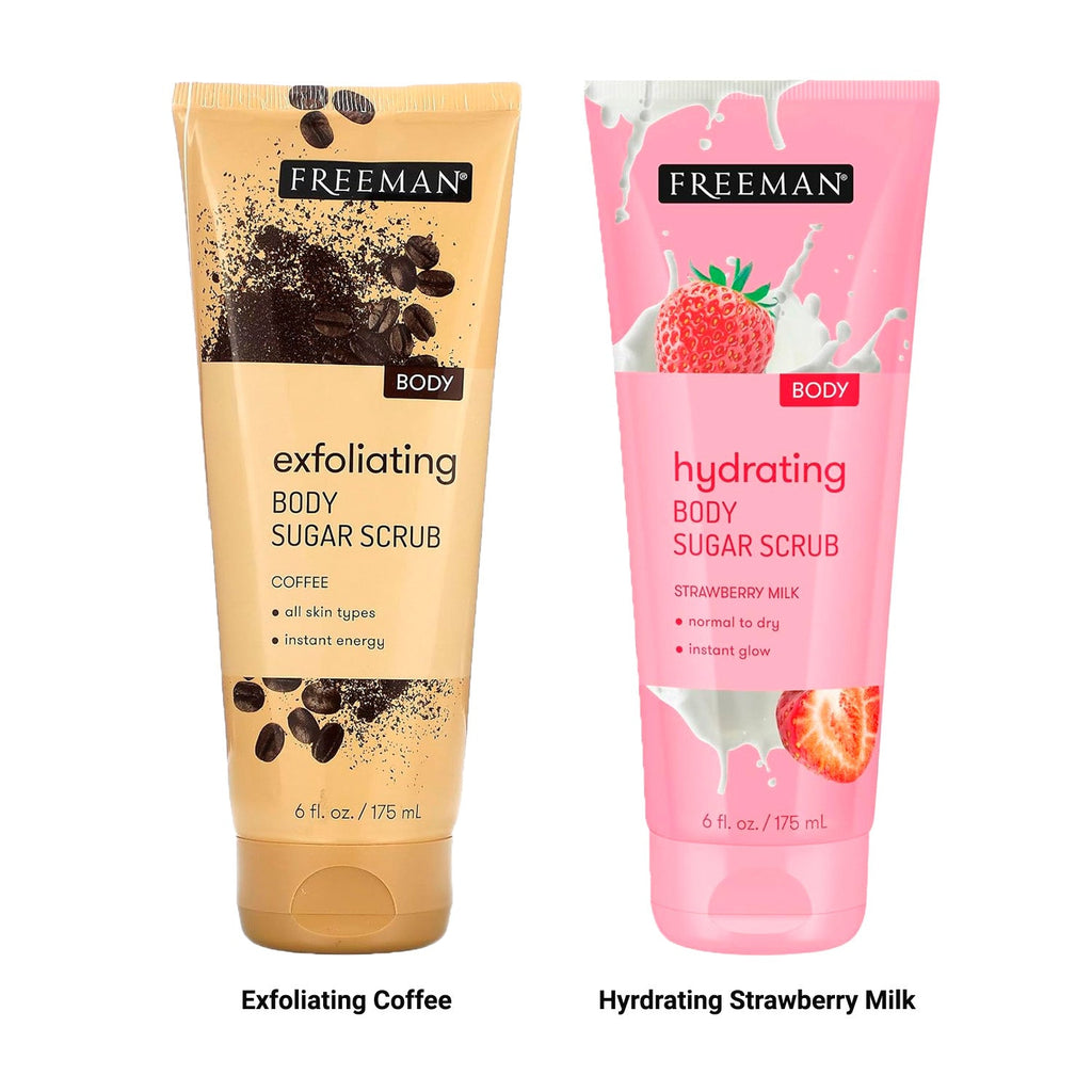 Freeman Body Sugar Scrub 6oz/175ml - ikatehouse