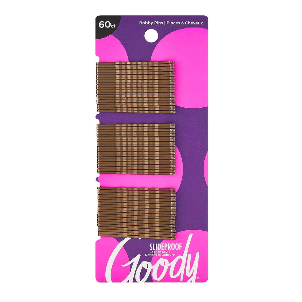 Goody Slideproof Bobby Pins Gold 60ct - ikatehouse