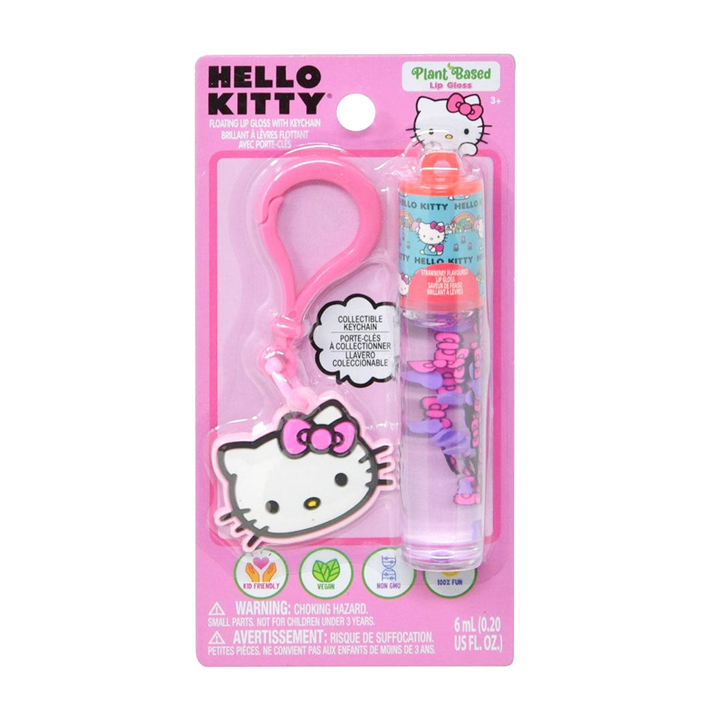 Hello Kitty Lip Gloss & Keychain Set - ikatehouse