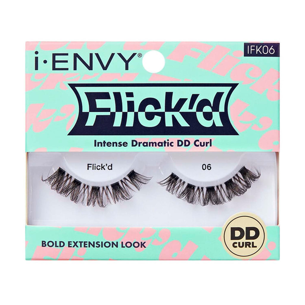 i Envy Flick'd Intense Dramatic DD Curl Lashes - ikatehouse