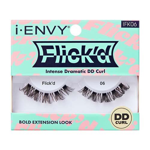 i Envy Flick'd Intense Dramatic DD Curl Lashes - ikatehouse