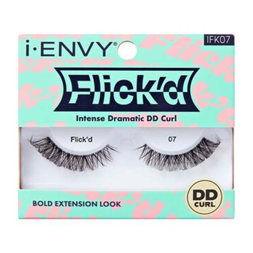 i Envy Flick'd Intense Dramatic DD Curl Lashes - ikatehouse