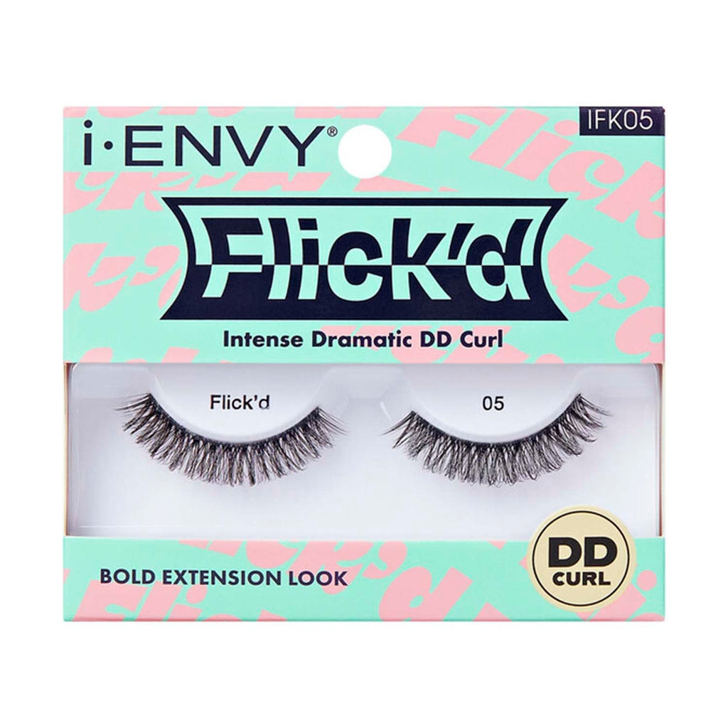 i Envy Flick'd Intense Dramatic DD Curl Lashes - ikatehouse