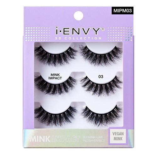 I Envy Mink Impact Multipack Vegan Strip Lashes - ikatehouse