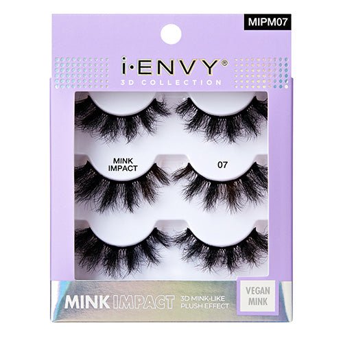 I Envy Mink Impact Multipack Vegan Strip Lashes - ikatehouse