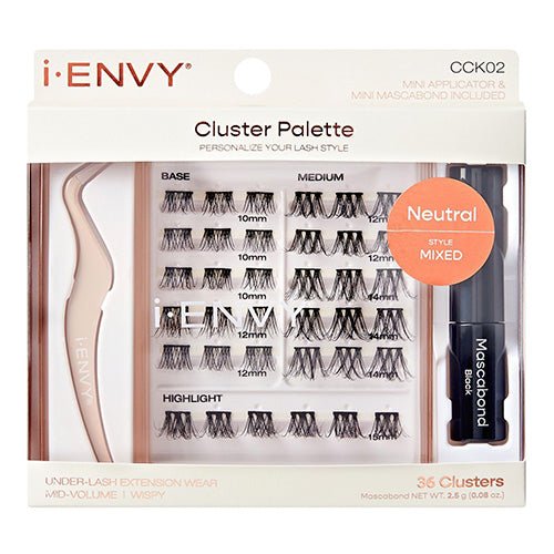 i Envy Personalize Your Lash Style Cluster Palette - ikatehouse