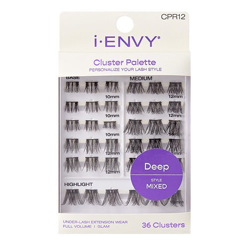 i Envy Personalize Your Lash Style Cluster Palette Deep Refill 36pcs - ikatehouse