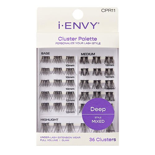 i Envy Personalize Your Lash Style Cluster Palette Deep Refill 36pcs - ikatehouse