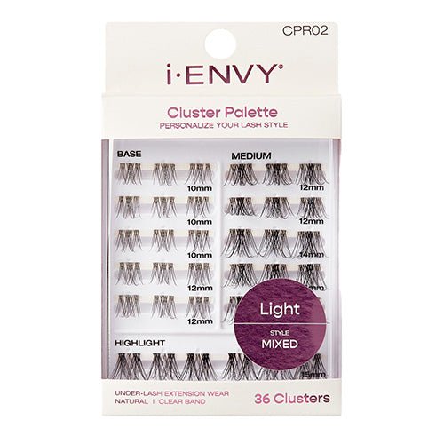 i Envy Personalize Your Lash Style Cluster Palette Light Refill 36pcs - ikatehouse