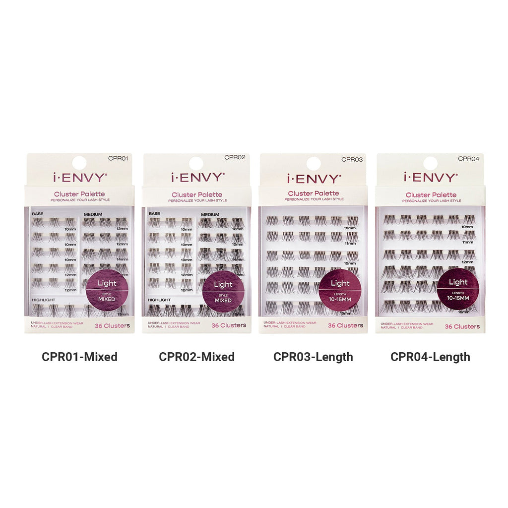 i Envy Personalize Your Lash Style Cluster Palette Light Refill 36pcs - ikatehouse