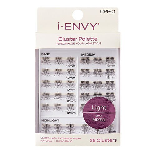 i Envy Personalize Your Lash Style Cluster Palette Light Refill 36pcs - ikatehouse