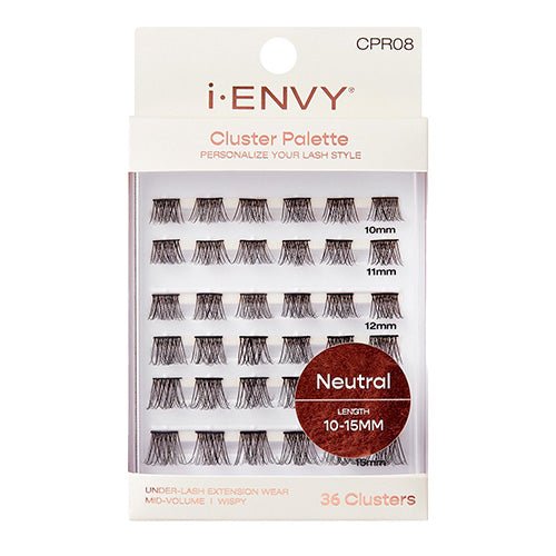 i Envy Personalize Your Lash Style Cluster Palette Neutral Refill 36pcs - ikatehouse