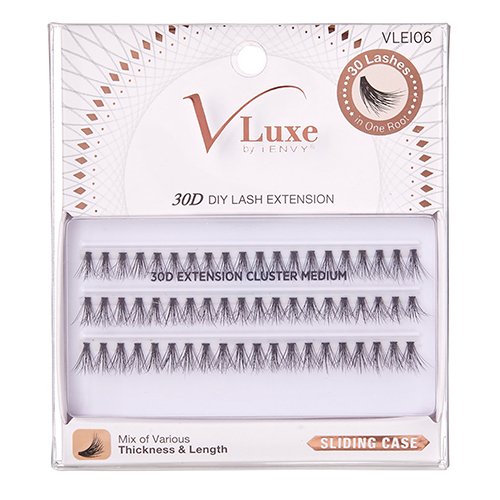 I Envy V - Luxe 30D Cluster Extension Eyelashes - ikatehouse