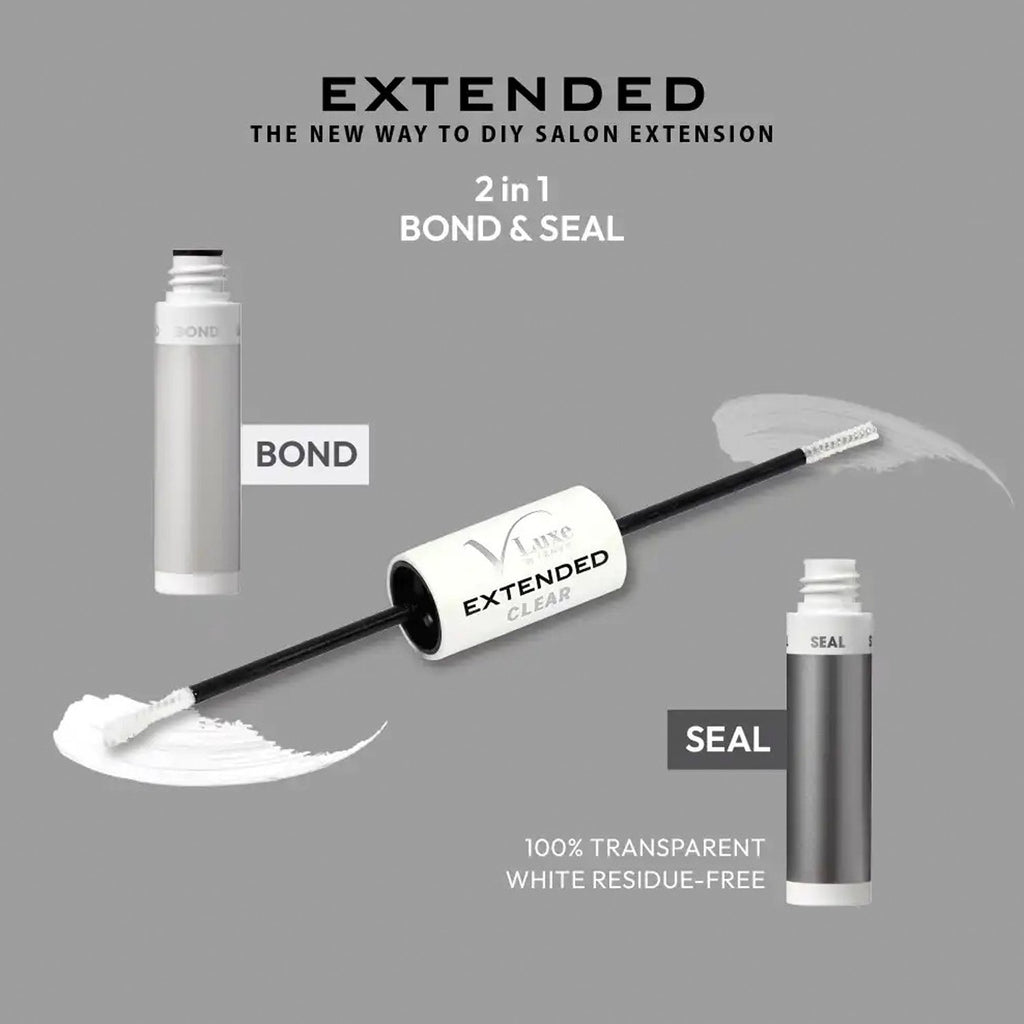 i Envy Vluxe Extended Bond & Seal Clear Natural Lash 0.15oz/4.5g - ikatehouse